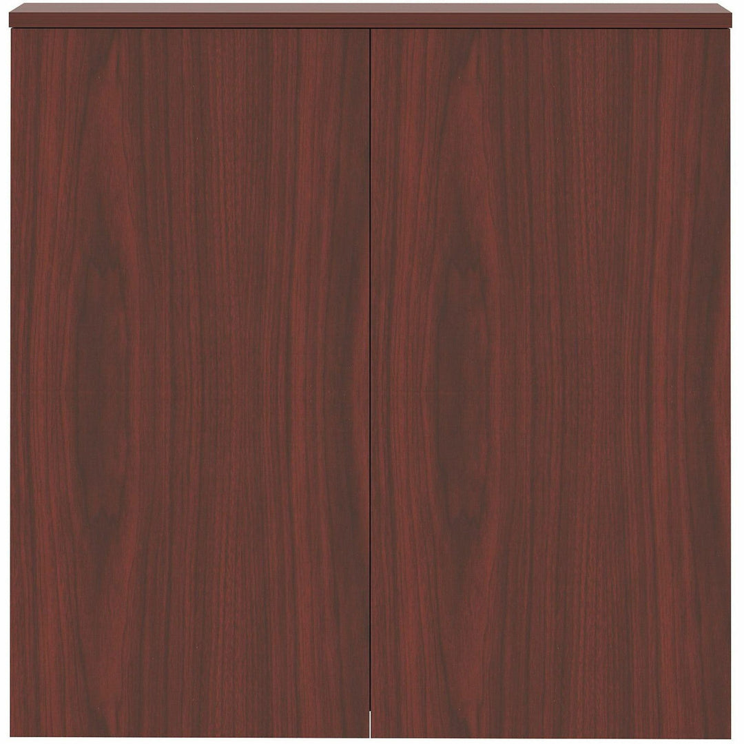 Image of Lorell 69865 Dry-erase Whiteboard Presentation Cabinet, Hinged Door, 47.3" H x 47.3" W x 4.8" Depth, 1 Each