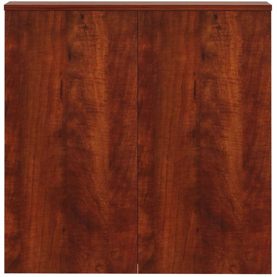 Image of Lorell Presentation Cabinet, 47-1/4"x4-3/4"x47-1/4", Cherry