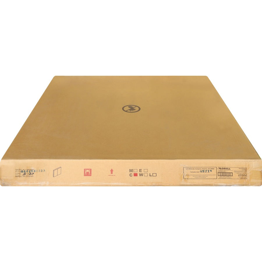 Image of Lorell Presentation Cabinet, 47-1/4"x4-3/4"x47-1/4", Cherry