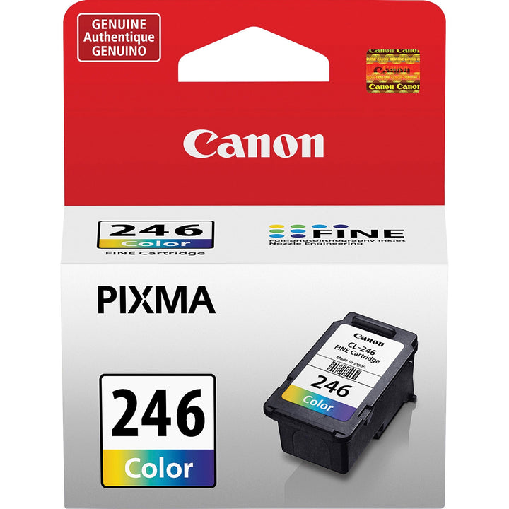 Image of Canon CL-246 Color Ink Cartridge, Inkjet, Tri-color, 1 Each