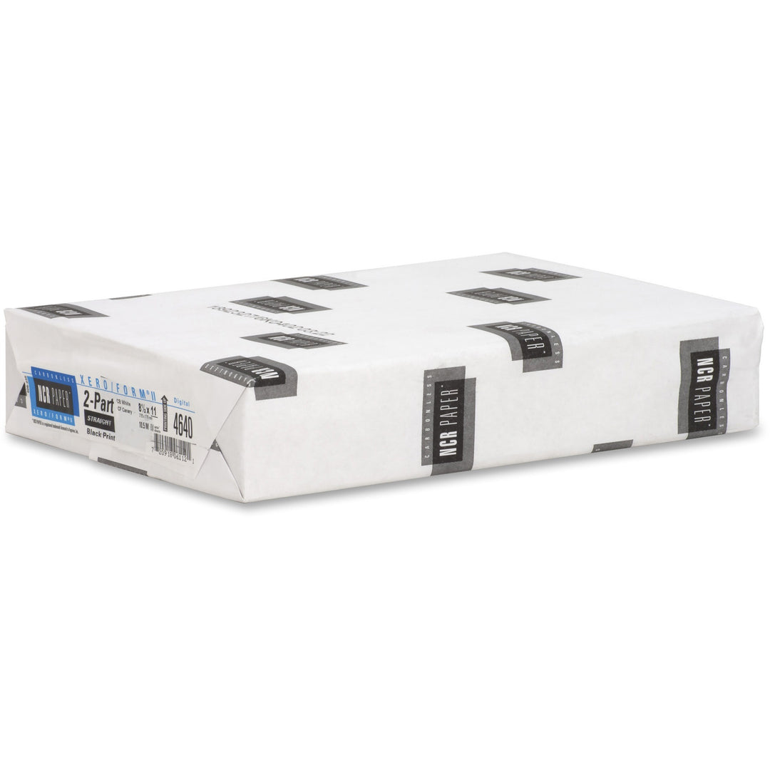 Image of NCR Carbonless Paper,2-Part Str,250 Sets/PK,8-1/2"x11",WE/CA