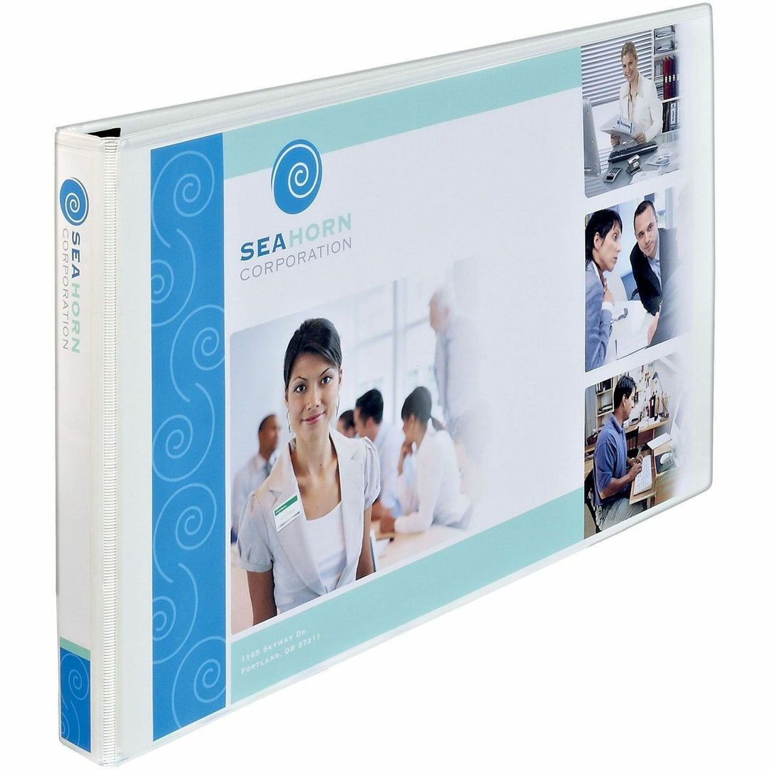Image of Avery® Heavy-Duty View Binders, 3 Rings, 1" Capacity, 11 X 17, White