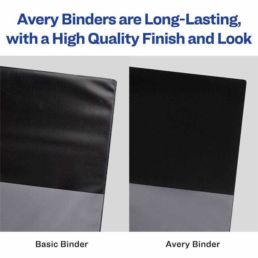 Image of Avery® Heavy-Duty View Binders, 3 Rings, 2" Capacity, 11 X 17, White