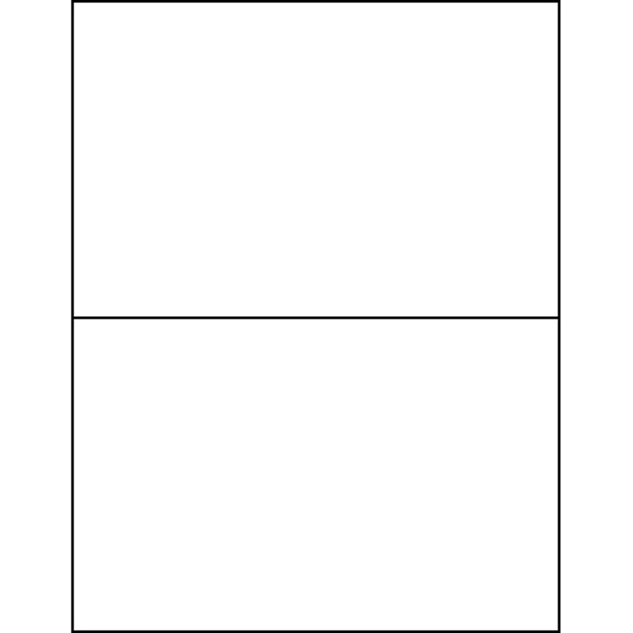 Image of Business Source Mailing Labels, Internet Shipping, 5-1/2"x8-1/2", 200/BX,WE