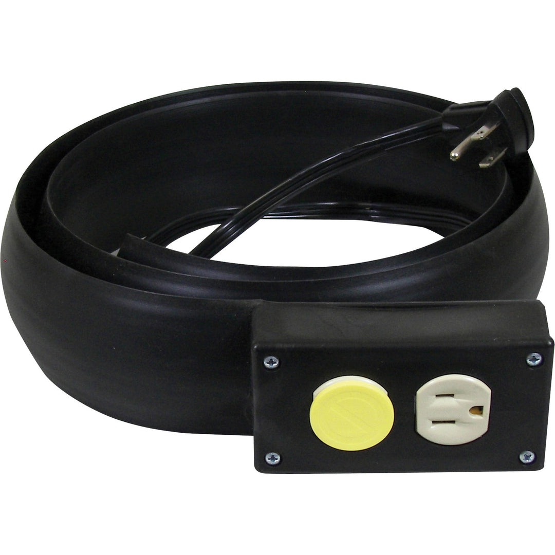Image of C-Line® Power Extension/Cord Cover, 16 Gauge, 10 Ft, Black