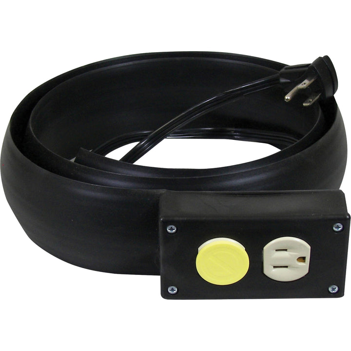 Image of C-Line® Power Extension/Cord Cover, 16 Gauge, 10 Ft, Black