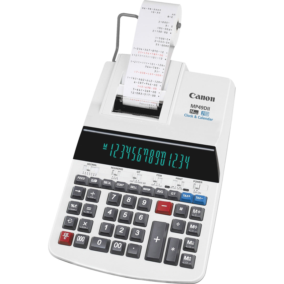 Image of Canon® Desktop Printing Calculator, 14-Digit, Gray