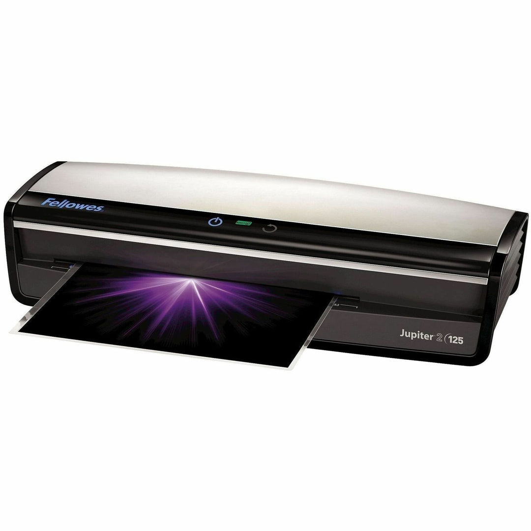 Image of Fellowes® Jupiter 2 125 Laminator, 6 Rollers, 12" Max Document Width, 10 mil Max Document Thickness