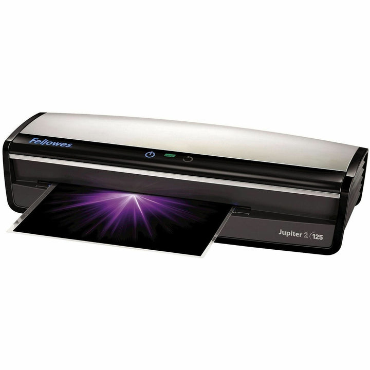 Image of Fellowes® Jupiter 2 125 Laminator, 6 Rollers, 12" Max Document Width, 10 mil Max Document Thickness
