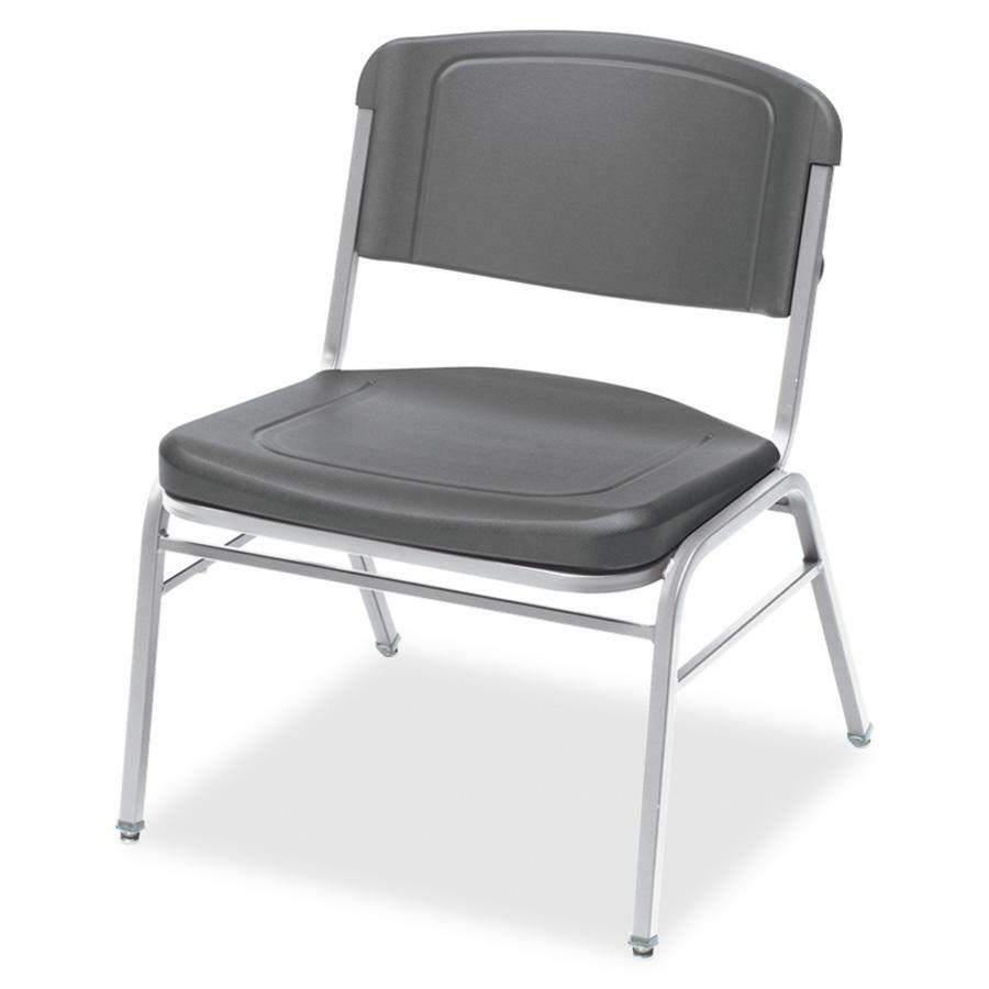 Image of Iceberg Rough 'N Ready 64127 Big and Tall Stack Chairs, 4-Pack