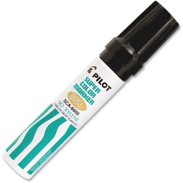 Image of Pilot® Jumbo Refillable Permanent Marker, Broad Chisel Tip, Black
