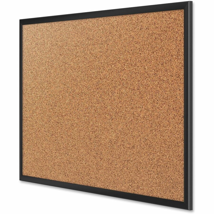 Image of Quartet® Cork Bulletin Board, 5'x3', Aluminum Frame/Black