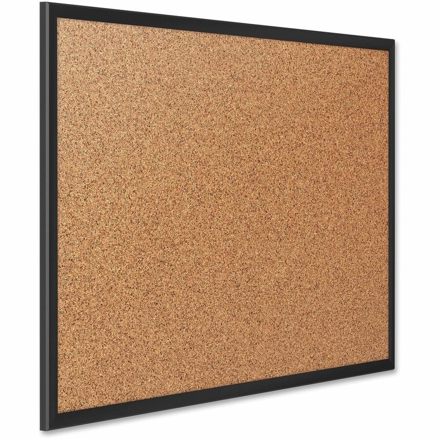 Image of Quartet® Cork Bulletin Board, 5'x3', Aluminum Frame/Black