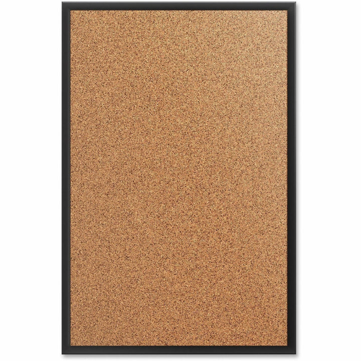 Image of Quartet® Cork Bulletin Board, 5'x3', Aluminum Frame/Black