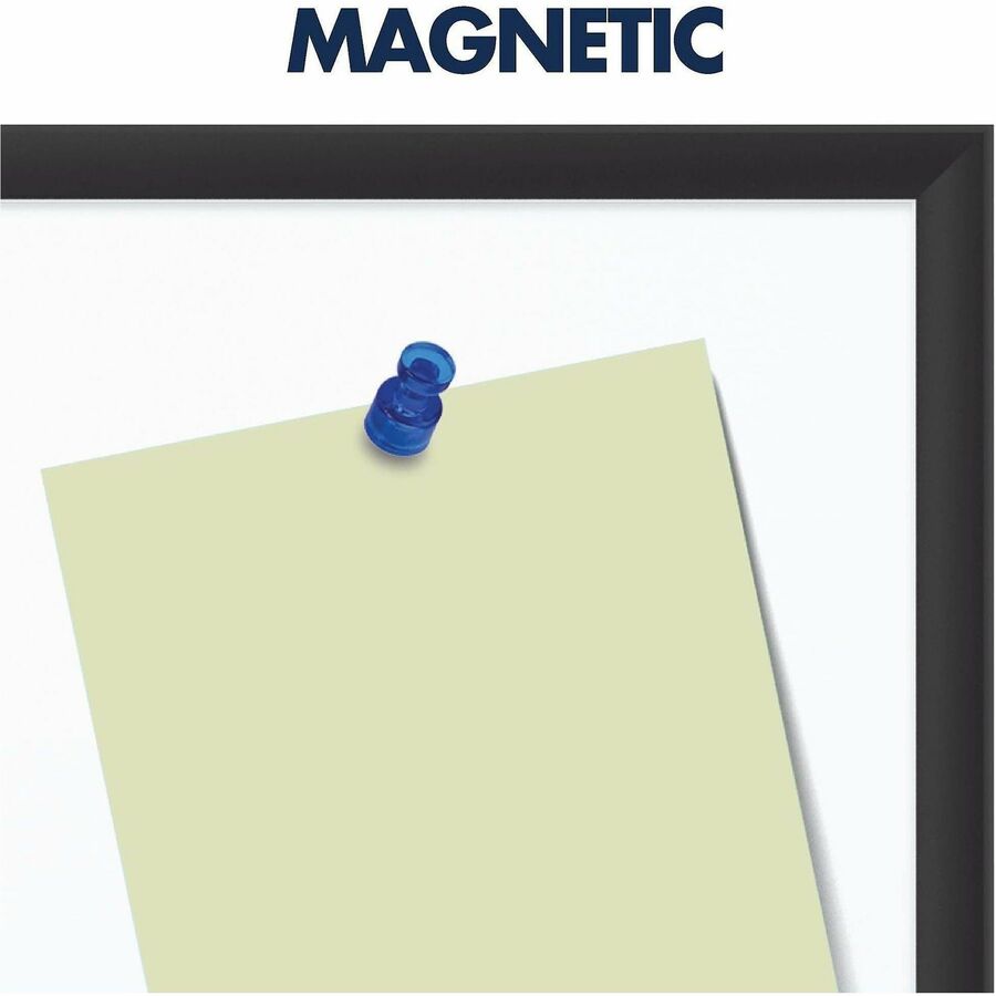 Image of Quartet® Classic Series Nano-Clean Dry Erase Board, 24" x 18", White Surface, Black Aluminum Frame