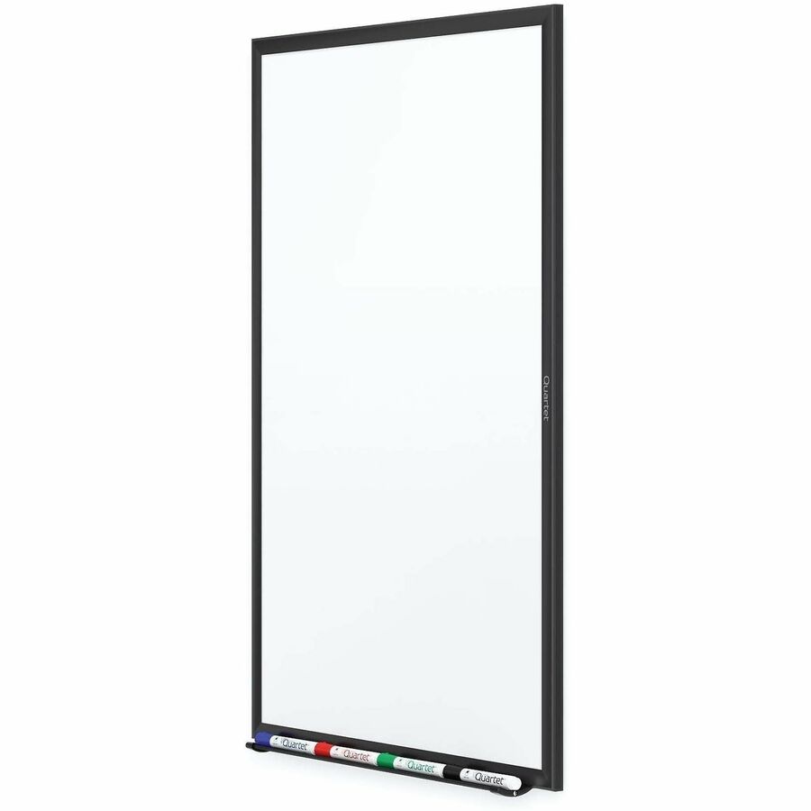 Image of Quartet® Magnetic Dry-Erase Board, 6'x4', Black Aluminum Frame