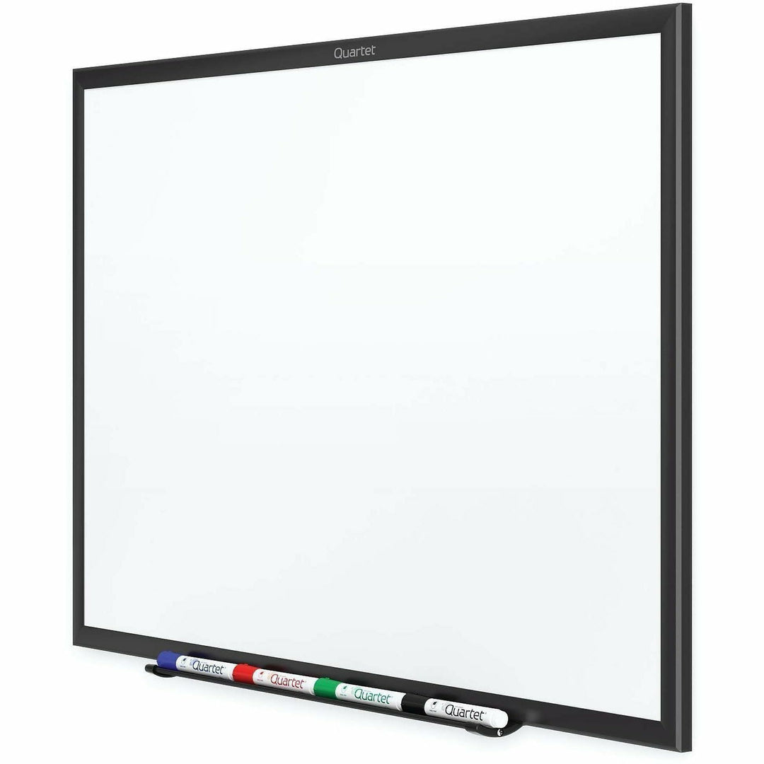 Image of Quartet® Magnetic Dry-Erase Board, 6'x4', Black Aluminum Frame