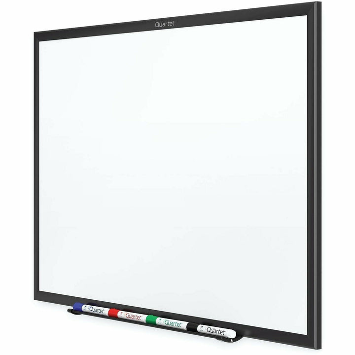 Image of Quartet® Magnetic Dry-Erase Board, 6'x4', Black Aluminum Frame