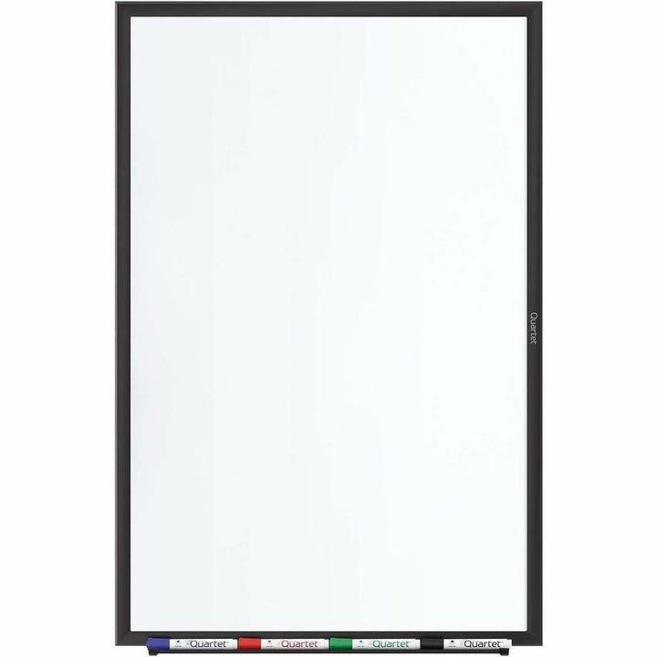 Image of Quartet® Magnetic Dry-Erase Board, 6'x4', Black Aluminum Frame