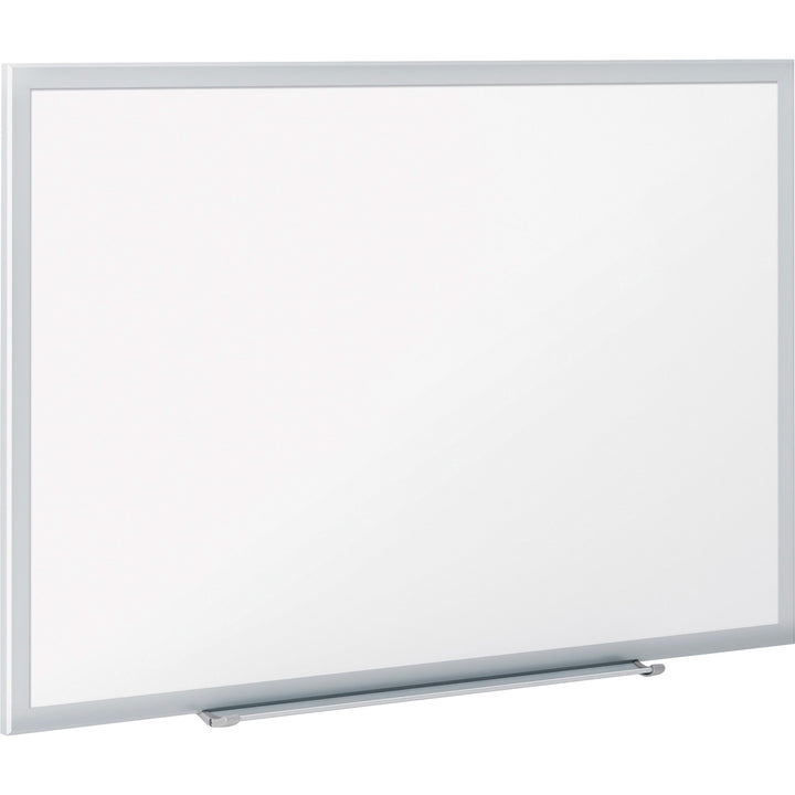 Image of Quartet® Classic Series Nano-Clean Dry Erase Board, 96" x 48", White Surface, Satin Aluminum Frame