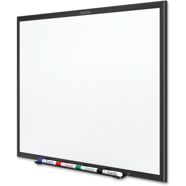 Image of Quartet® Magnetic Dry-Erase Board, 8'x4', Black Aluminum Frame