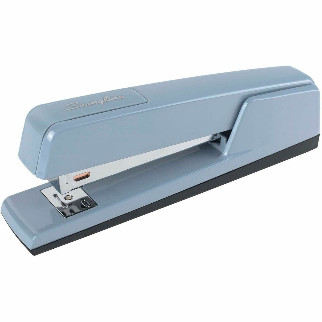 Image of Swingline® 747 Classic Full Strip Stapler, 30-Sheet Capacity, Sky Blue
