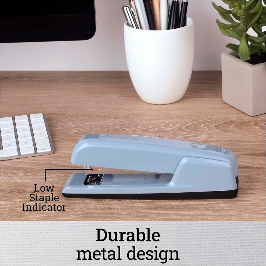 Image of Swingline® Stapler, 25 Sht Cap, Full-strip, 210 Staples, Blue