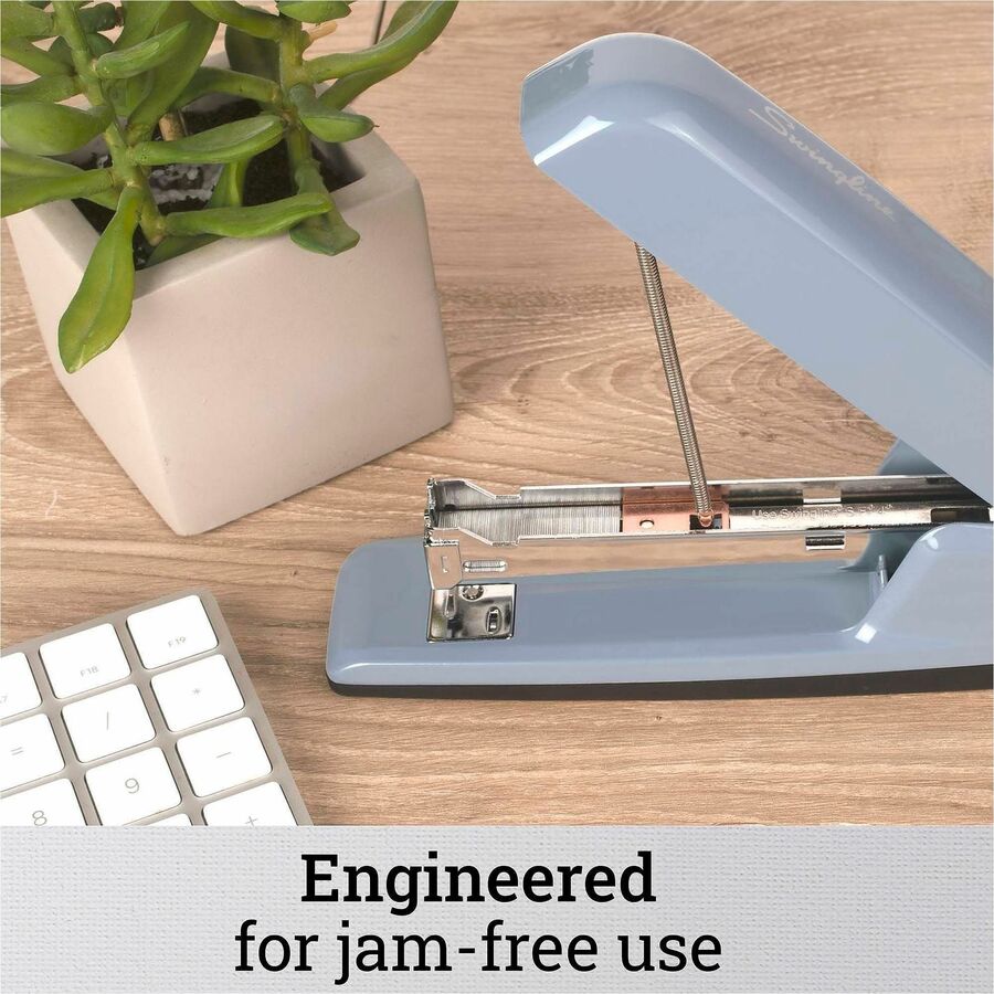 Image of Swingline® Stapler, 25 Sht Cap, Full-strip, 210 Staples, Blue