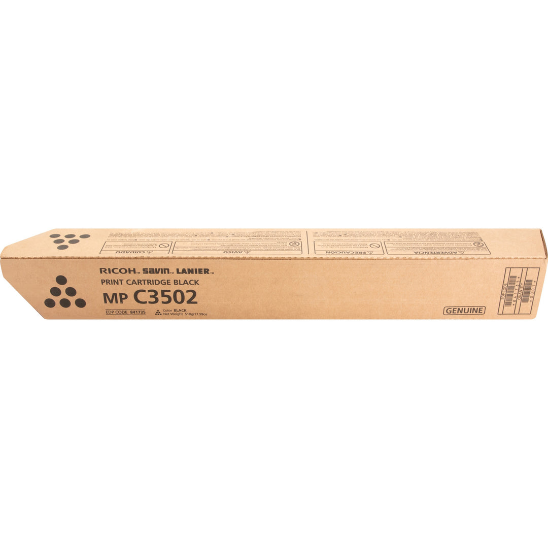 Image of Ricoh® Toner Cartridge, f/ MPC3002, 28,000 Page Yield, BK