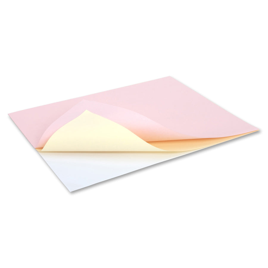 Image of NCR Carbonless Paper,3-Part Rev,167 Sets/PK,8-1/2"x11",PK/CA/WE