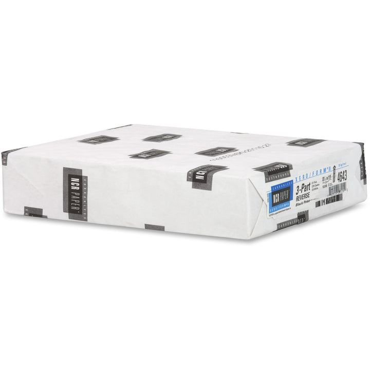 Image of NCR Carbonless Paper,3-Part Rev,167 Sets/PK,8-1/2"x11",PK/CA/WE