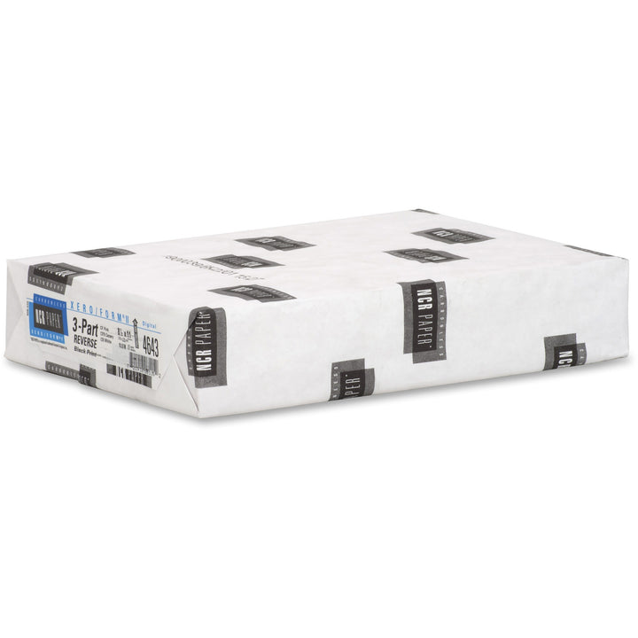 Image of NCR Carbonless Paper,3-Part Rev,167 Sets/PK,8-1/2"x11",PK/CA/WE