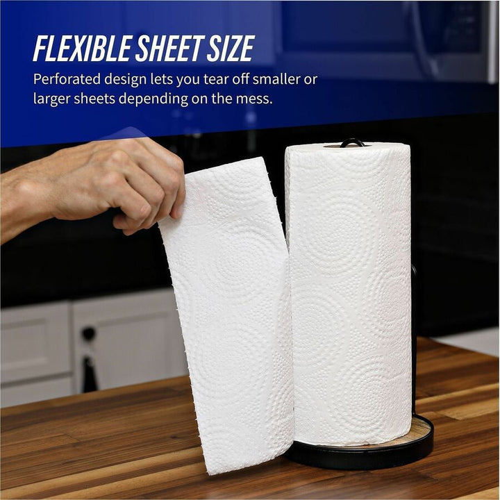 Image of Genuine Joe Towel Roll,Paper,2-Ply,200 Shts/Roll,11"x4.4", 24RL/CT,WE
