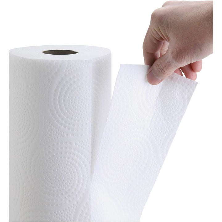 Image of Genuine Joe Towel Roll,Paper,2-Ply,200 Shts/Roll,11"x4.4", 24RL/CT,WE