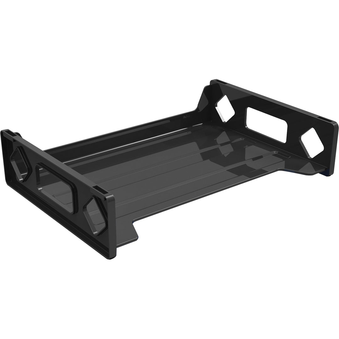 Image of deflecto® Letter Tray, 13"W x 2-3/4"H x 9"D, Black