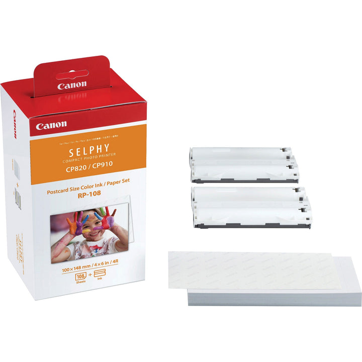Image of Canon RP-108 High-Capacity Color Ink/Paper Set