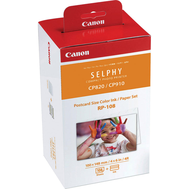 Image of Canon RP-108 High-Capacity Color Ink/Paper Set
