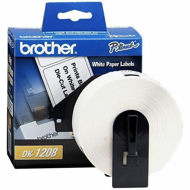 Image of Brother Address Labels, f/QL, 3-1/2"x1-2/5", 400/RL, WE