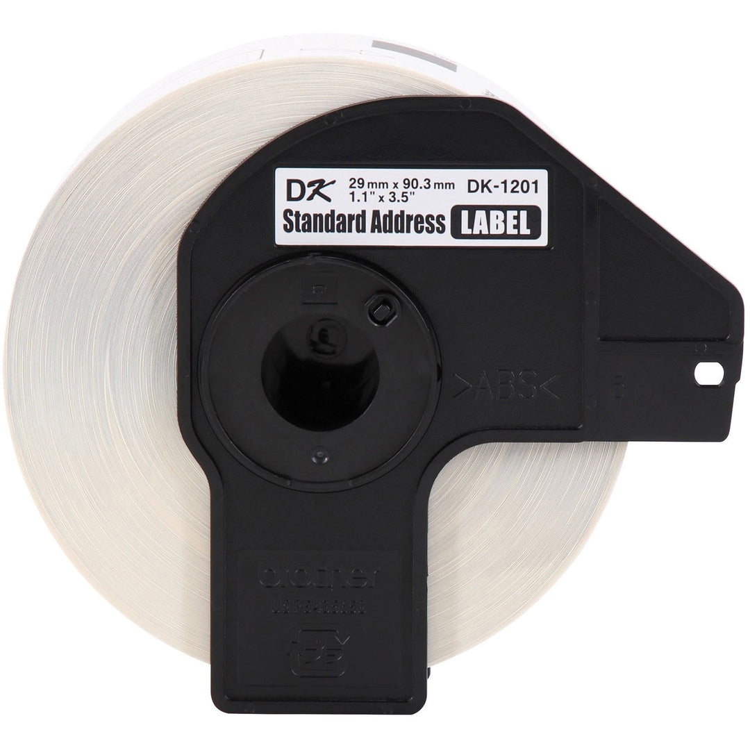 Image of Brother Label Roll, f/QL Label Printer, 3-1/2"x1-1/10", 400/RL, WE