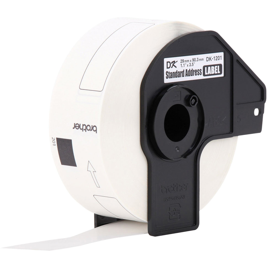 Image of Brother Label Roll, f/QL Label Printer, 3-1/2"x1-1/10", 400/RL, WE