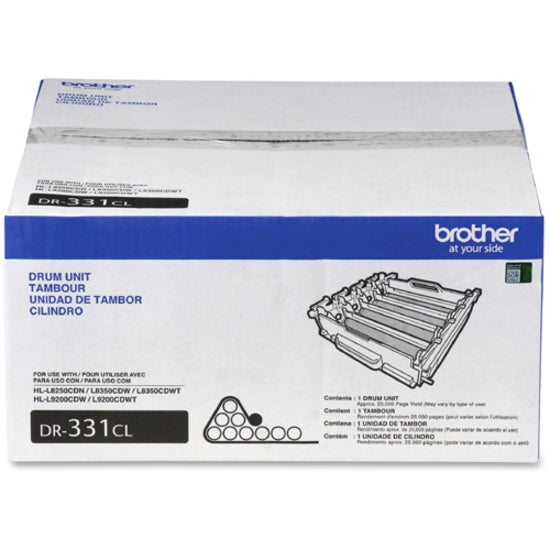 Image of Brother DR331CL Drum Unit Set, Laser Print Technology, 25000, 1 Each