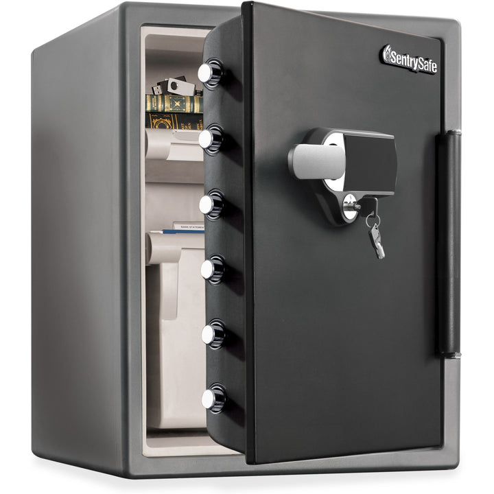 Image of Sentry® Safe Fire/Water Safe, w/ Digital Alarm, 18.6"x19.3"x23.8", GMBK