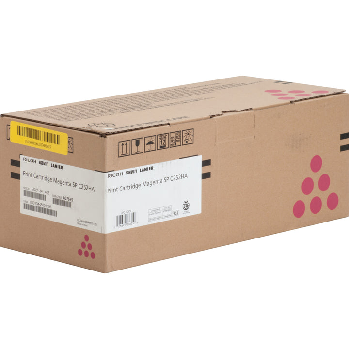 Image of Ricoh® 407655 Toner, 6,000 Page-Yield, Magenta