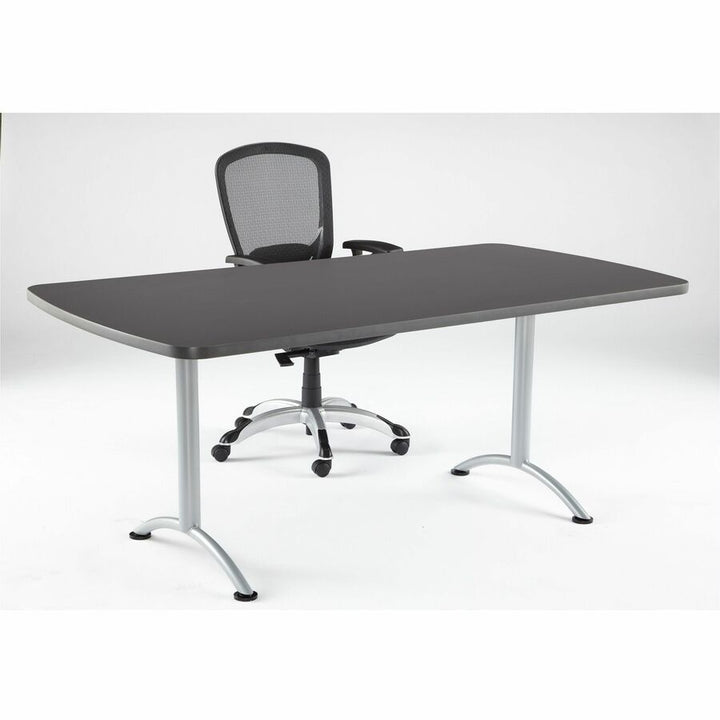 Image of Iceberg Sit-To-Stand Table, 3 Height Settings, 72"x36"x29", Graphite