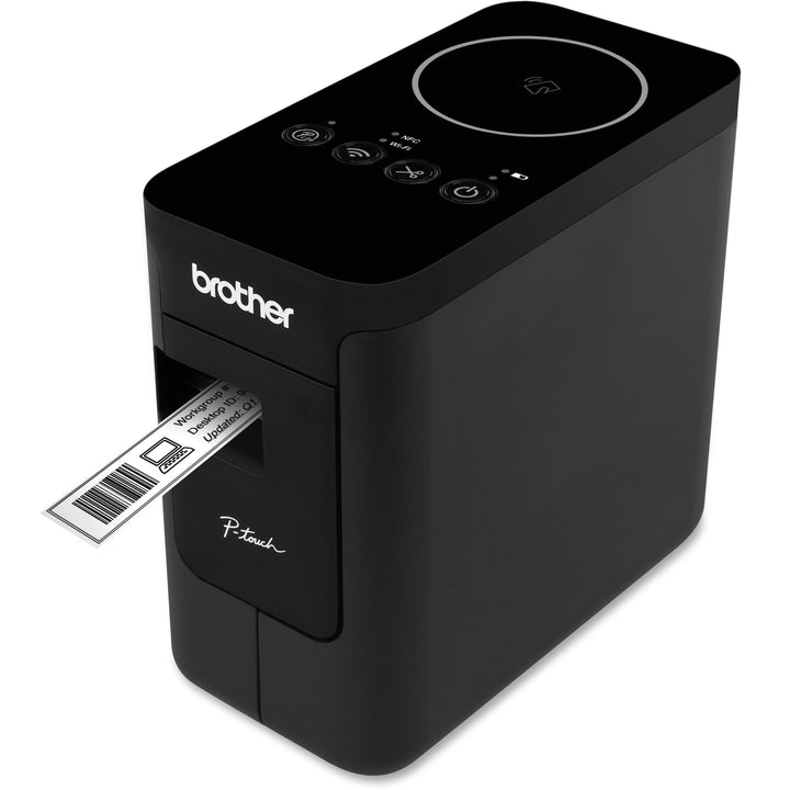 Image of P-touch P-touch PT-P750W Labelmaker, 0.94" Print Width, 1.18 in/s Mono, 180 dpi, 0.94" Label WidthAutomatic Cutting, 1 Each