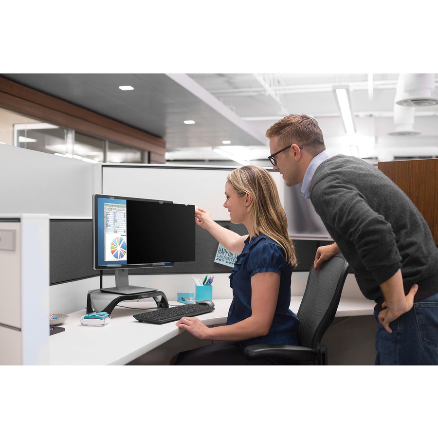 Image of Fellowes® PrivaScreen Blackout Privacy Filter for 23" Widescreen Flat Panel Monitor, 16:9 Aspect Ratio