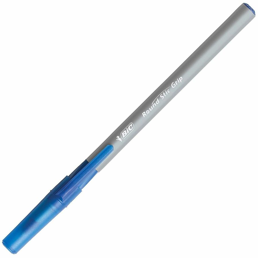 Image of BIC GSMG361AST Round Stic Grip Xtra-Comfort Medium Ball Point Pen, Assorted, 1.2 mm Medium Pen Point, Assorted Ink, 36 / Box