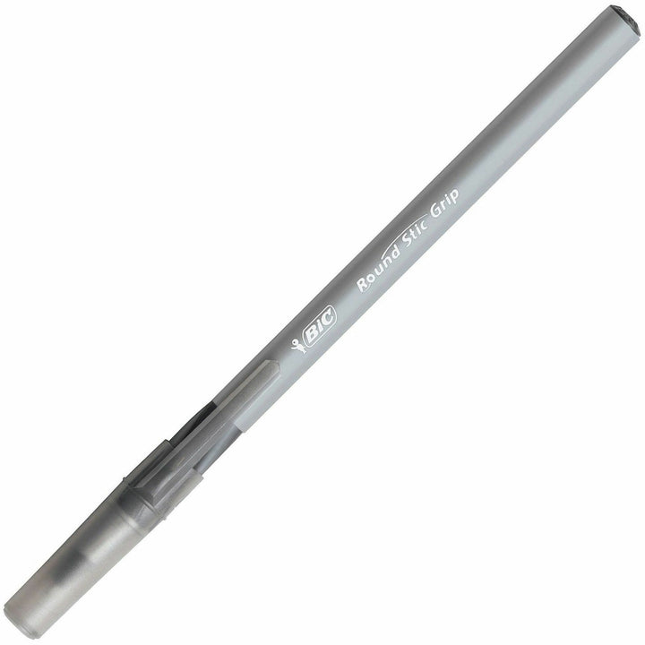 Image of BIC GSMG361AST Round Stic Grip Xtra-Comfort Medium Ball Point Pen, Assorted, 1.2 mm Medium Pen Point, Assorted Ink, 36 / Box