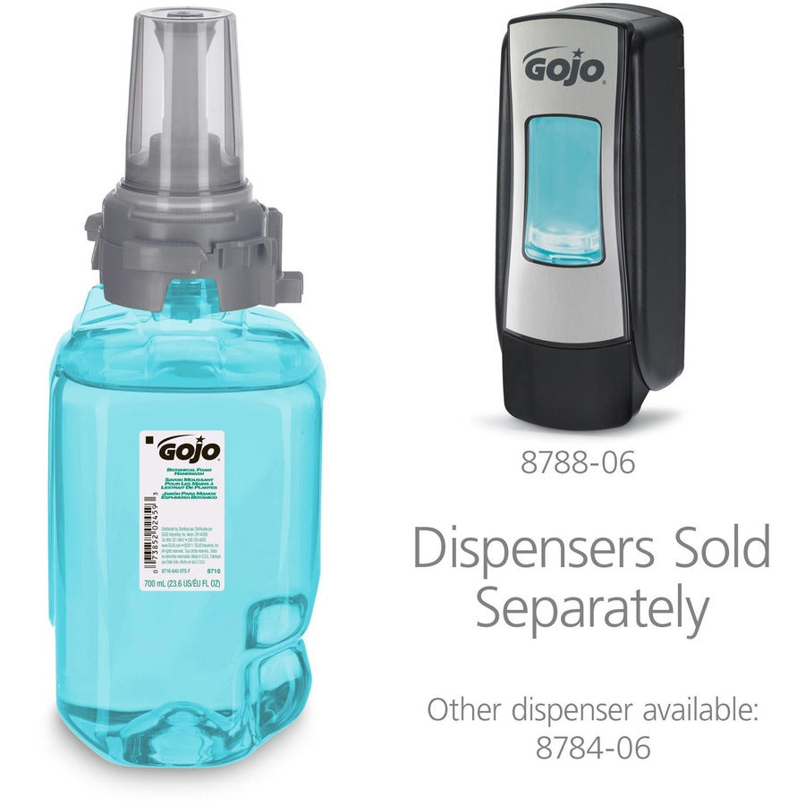 Image of GOJO® Foam Handwash Refill, f/ADX-7 Dispenser, 700ml, 4/CT, GN
