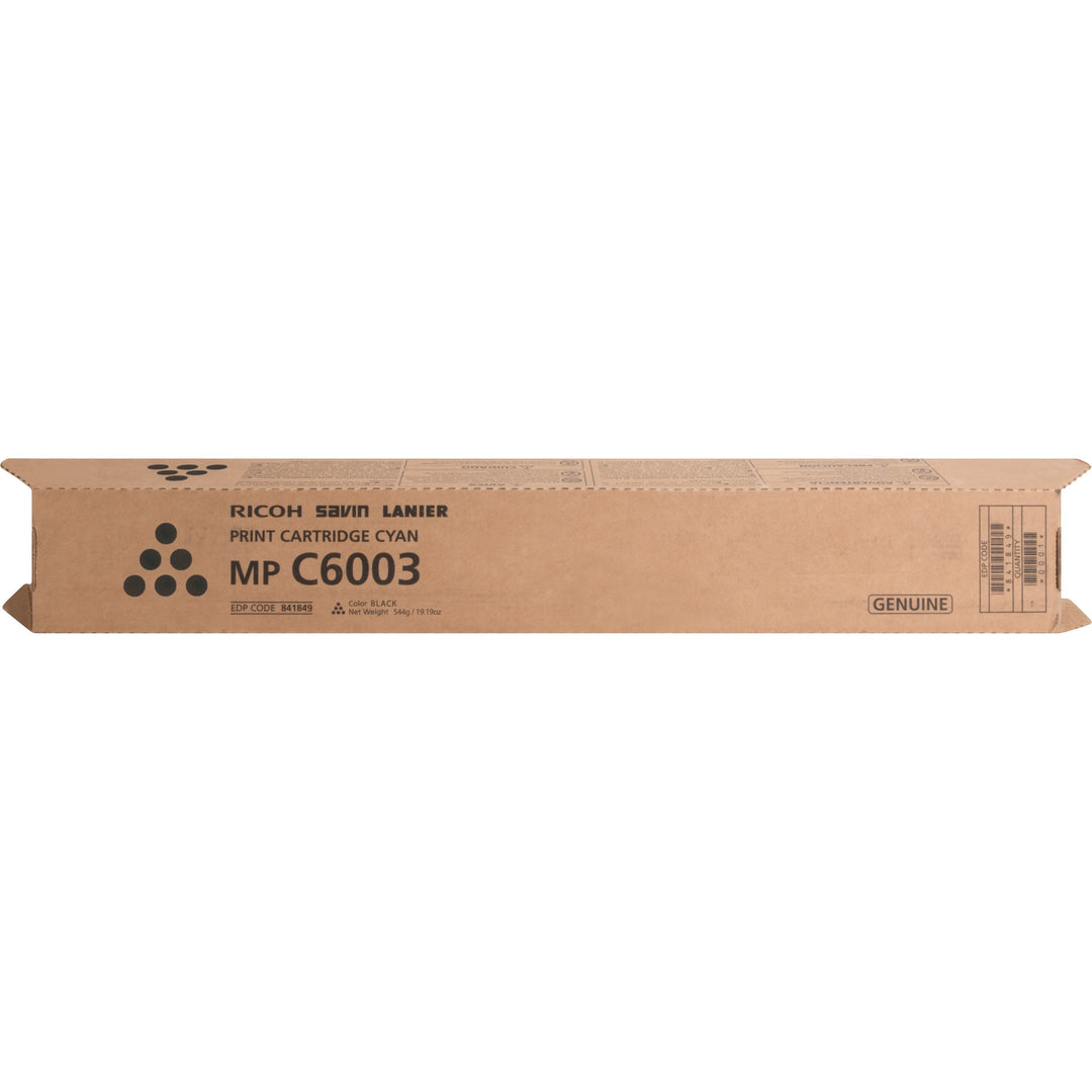 Image of Ricoh® Toner Cartridge, f/ MPC6003, 33000 Page Yield, BK